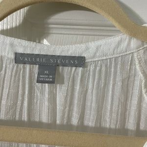 Another flows top with under camisole for vacation